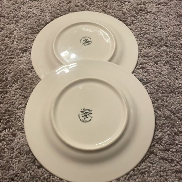 Set of 2 MELODY SEVILLE Salad Plate by Homer Laughlin Retired Vintage 1989 - Picture 7 of 8